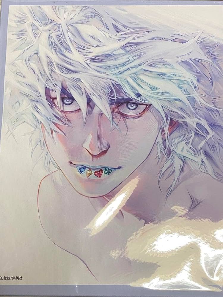 嘘喰い くじメイト A賞 キャンバスアート 斑目貘 Amazon.co.jp: 嘘喰い