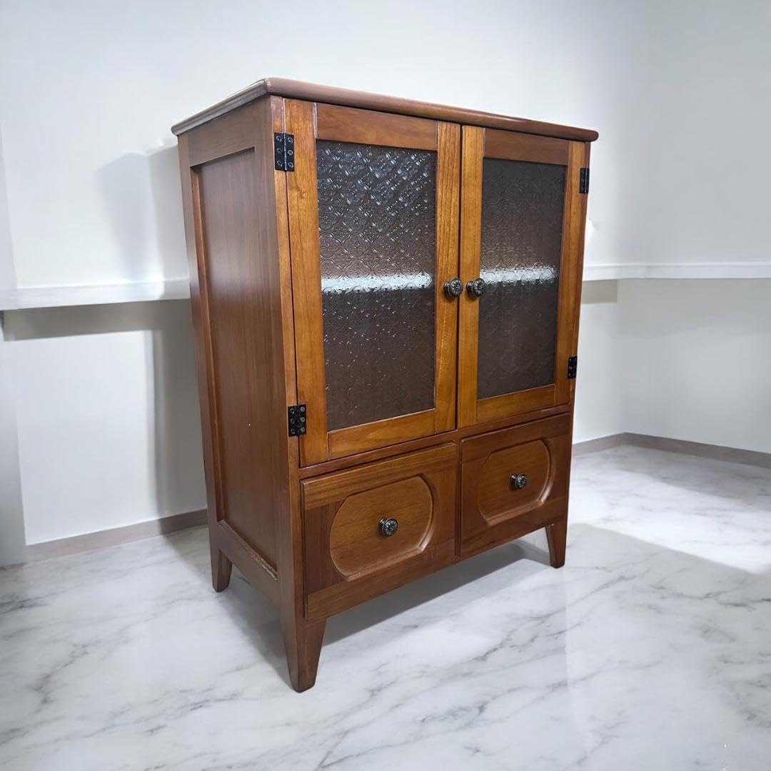 レトロシリーズアンティーク調キャビネット 食器棚