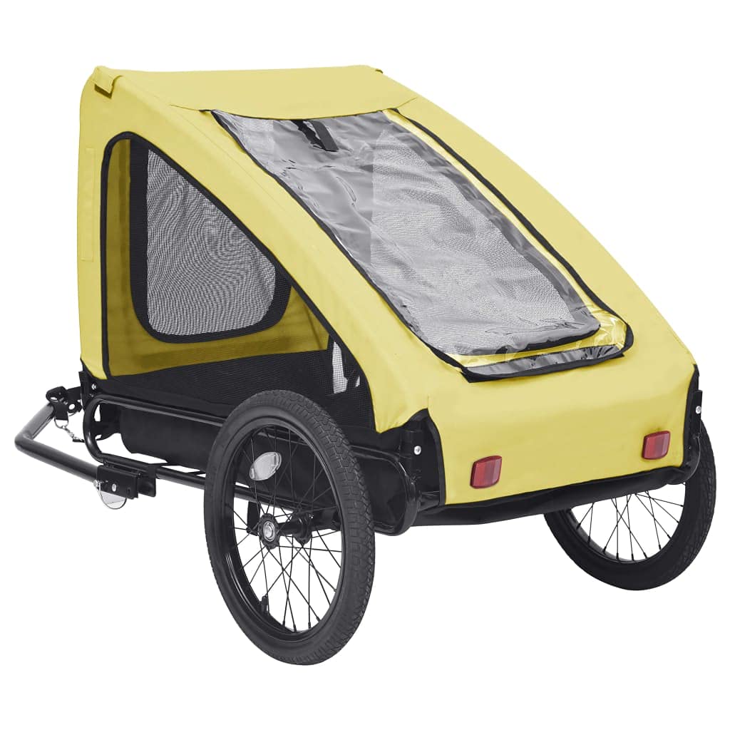 BURLEY ペットカート 自転車 専用 イエロー⁄ブラック中古美品 2025年