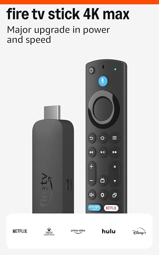 Amazon Fire TV Stick 4K Max streaming device