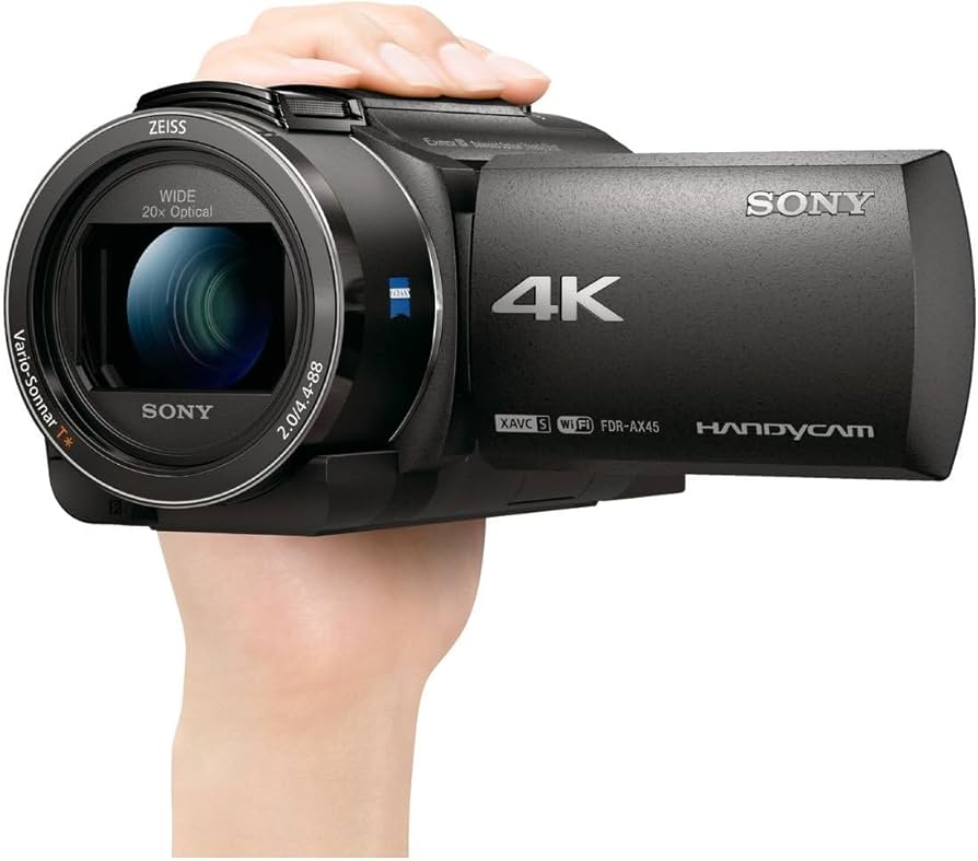 Amazon | SONY(ソニー) 4K ビデオカメラ Handycam FDR-AX45(2018年