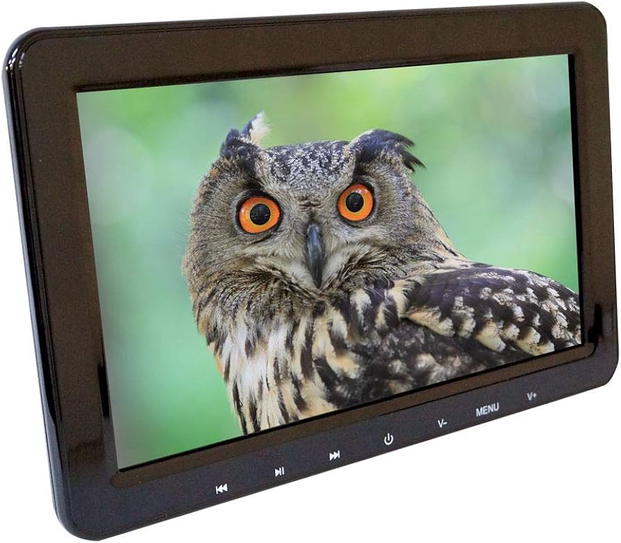 Amazon | ヘッドレストモニター DVD 内蔵 11インチ DVDプレイヤー 内蔵