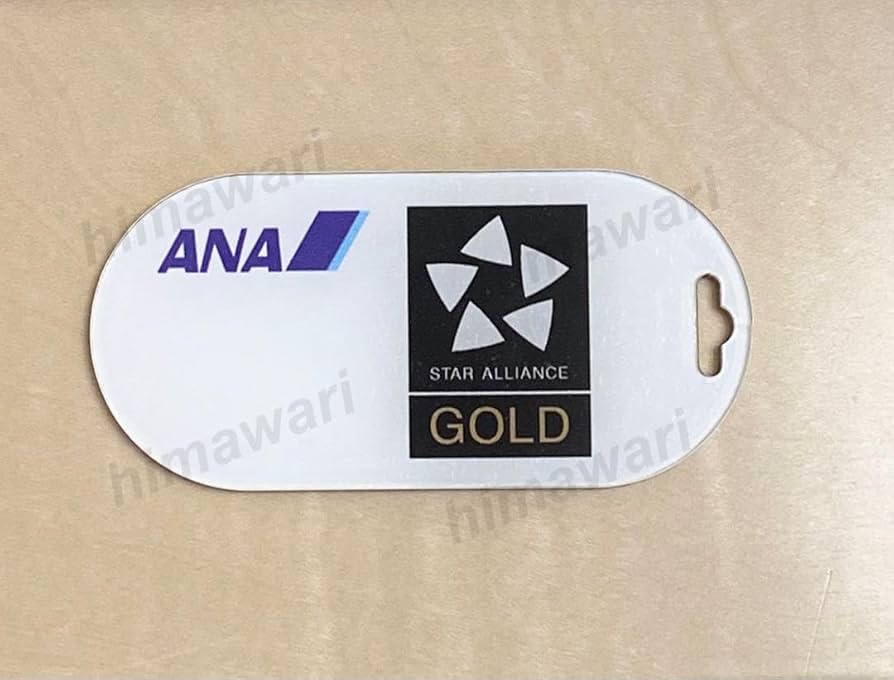 新ANASTAR ALLIANS GOLD フライトタグ AIRWAYSマーク入 【公式通販】