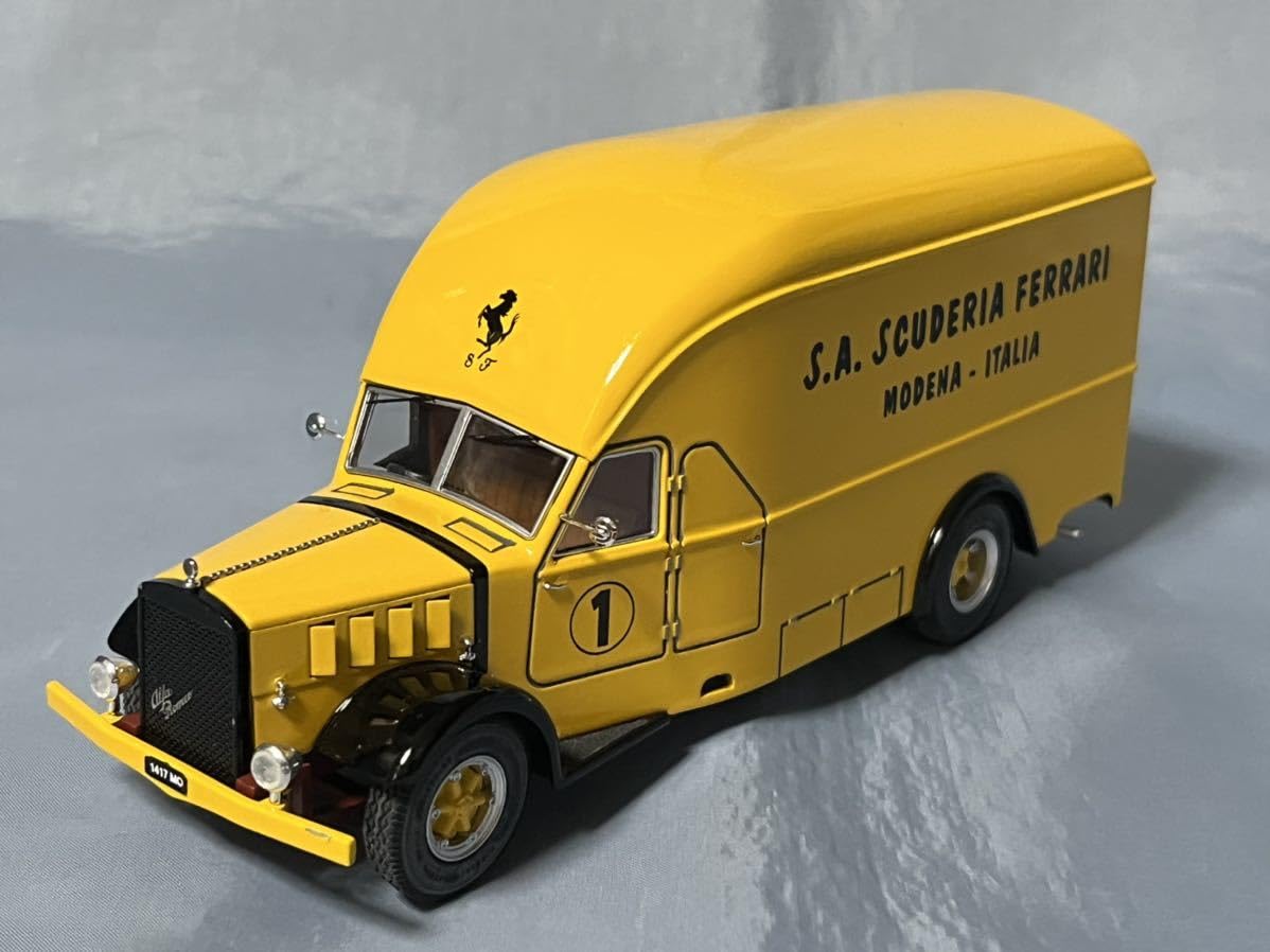 激希少 エリゴール1/43 アルファチームトランスポーター Alfa Romeo 激