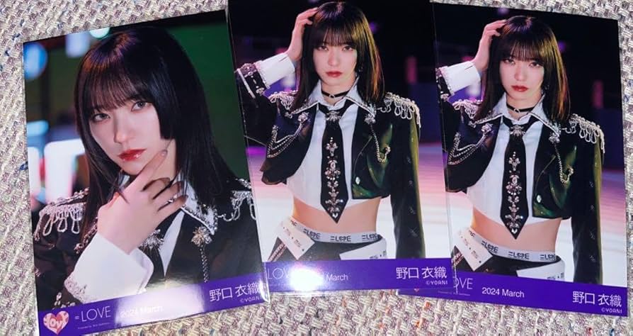 野口衣織 呪って呪って 直筆 ヨリ LOVE 野口衣織 呪って呪ってMV衣装