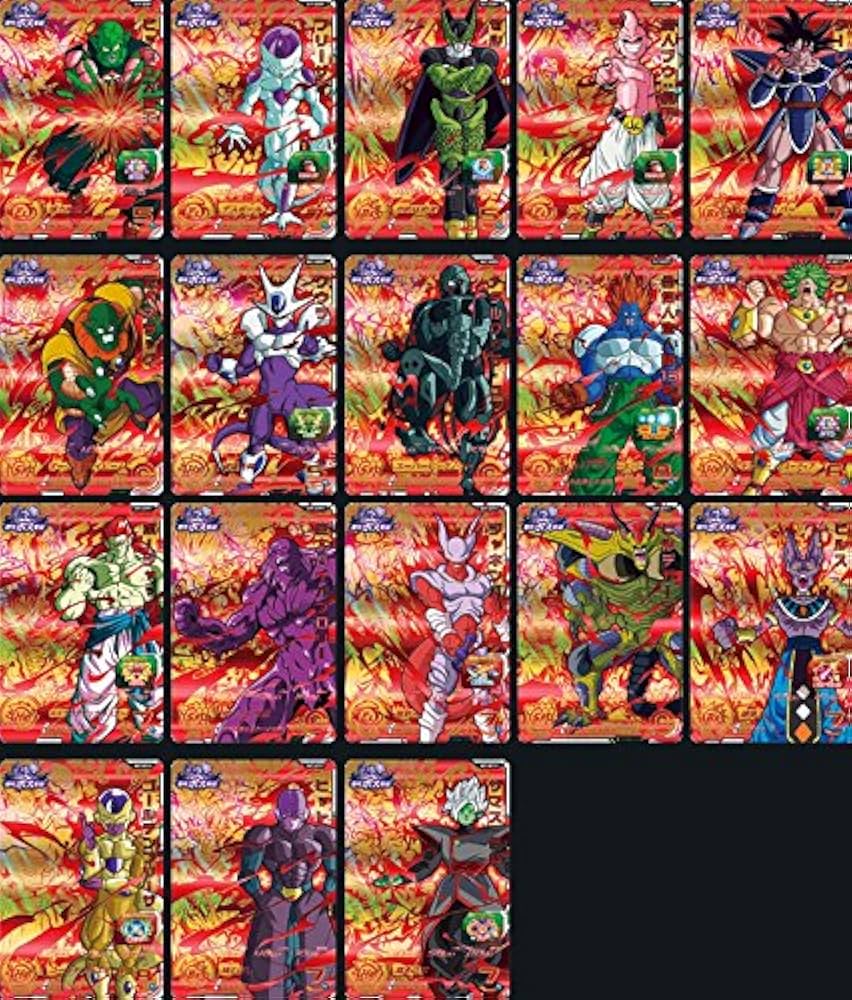 ドラゴンボールヒーローズ 歴代ボス集結CP SH7 BCP UM5 MCPまとめ