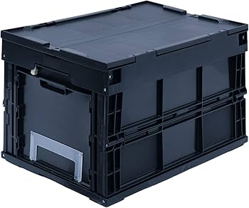 Amazon.co.jp: 松本産業 折りたたみコンテナ 50L (ブラック)(CWCF50BL