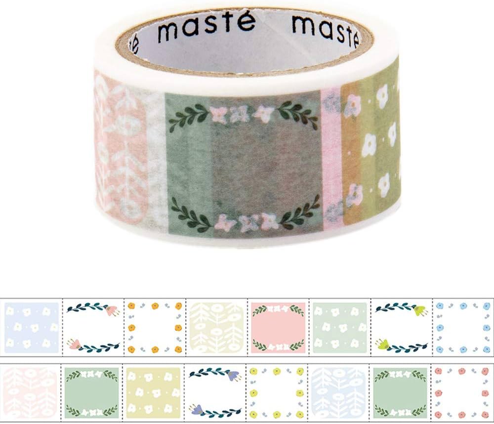 Amazon | マークス 水性ペンで書けるマスキングテープ ミシン目入り