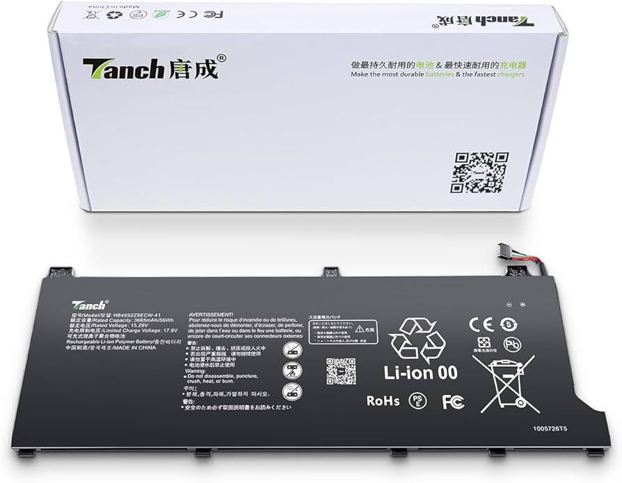 Amazon.com: Tanch Genuine Laptop Battery HB4692Z9ECW-41 4ICP5/62