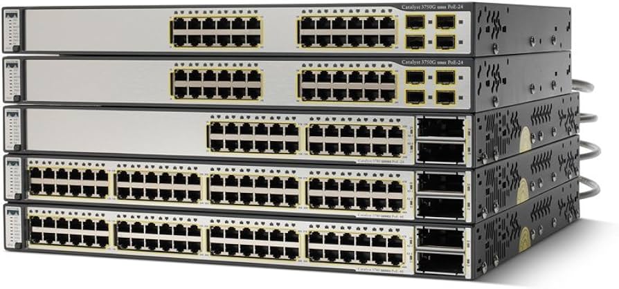 Amazon.com: Cisco WS-C3750G-12S-E Catalyst 3750 Series 12 Port SFP