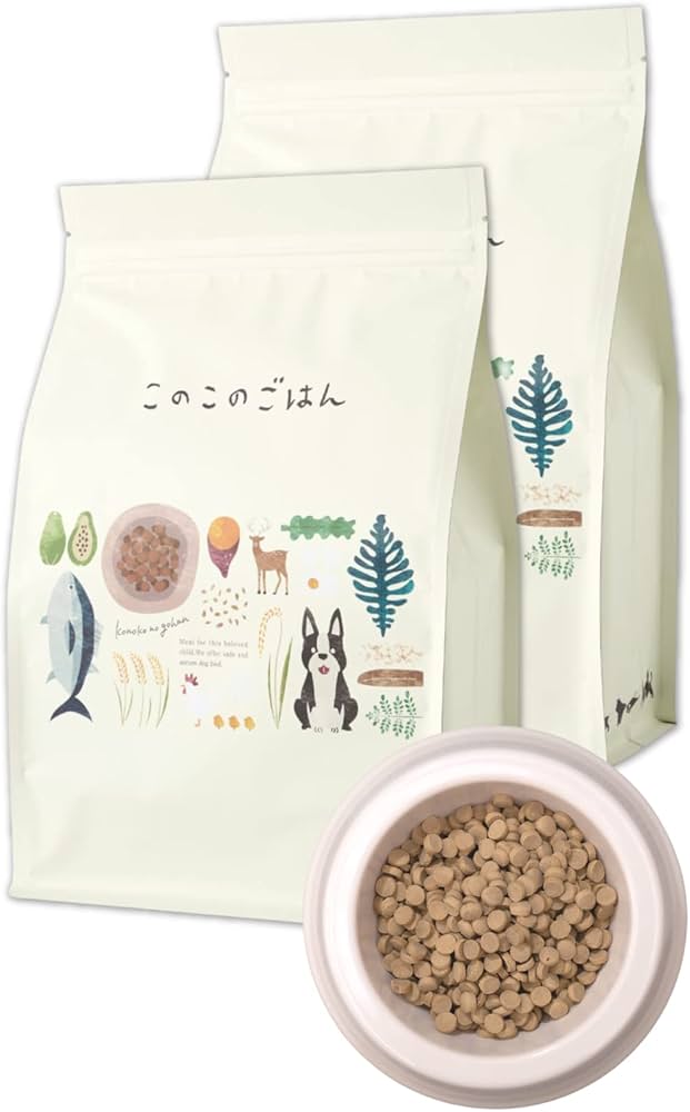 Amazon.co.jp: コノコトトモニ このこのごはん ドッグフード 犬の餌 全