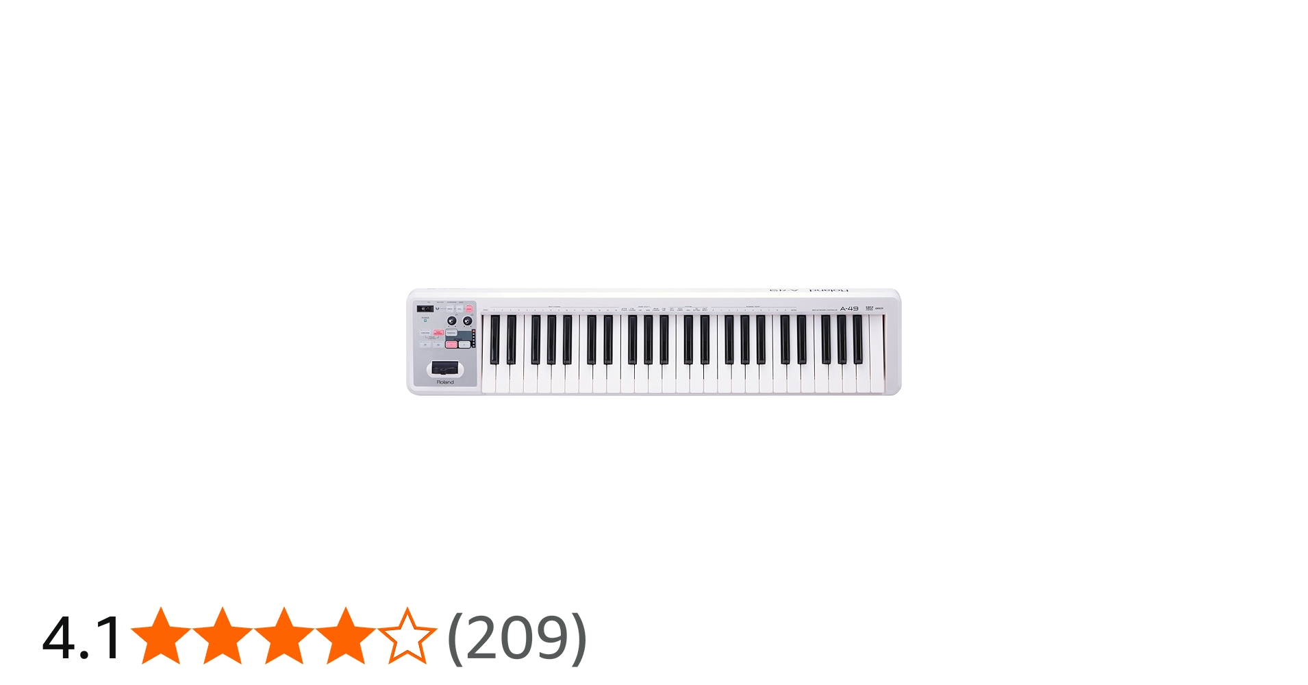 Amazon | Roland ローランド MIDIキーボードコントローラー A-49 WH