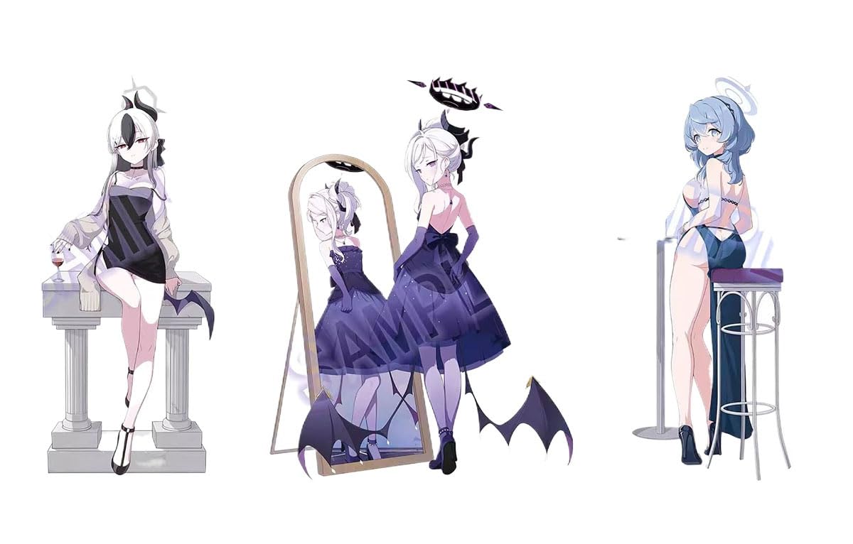 Amazon.co.jp: ブルアカ ヒナ アコ カヨコ ドレス姿 アクリルスタンド