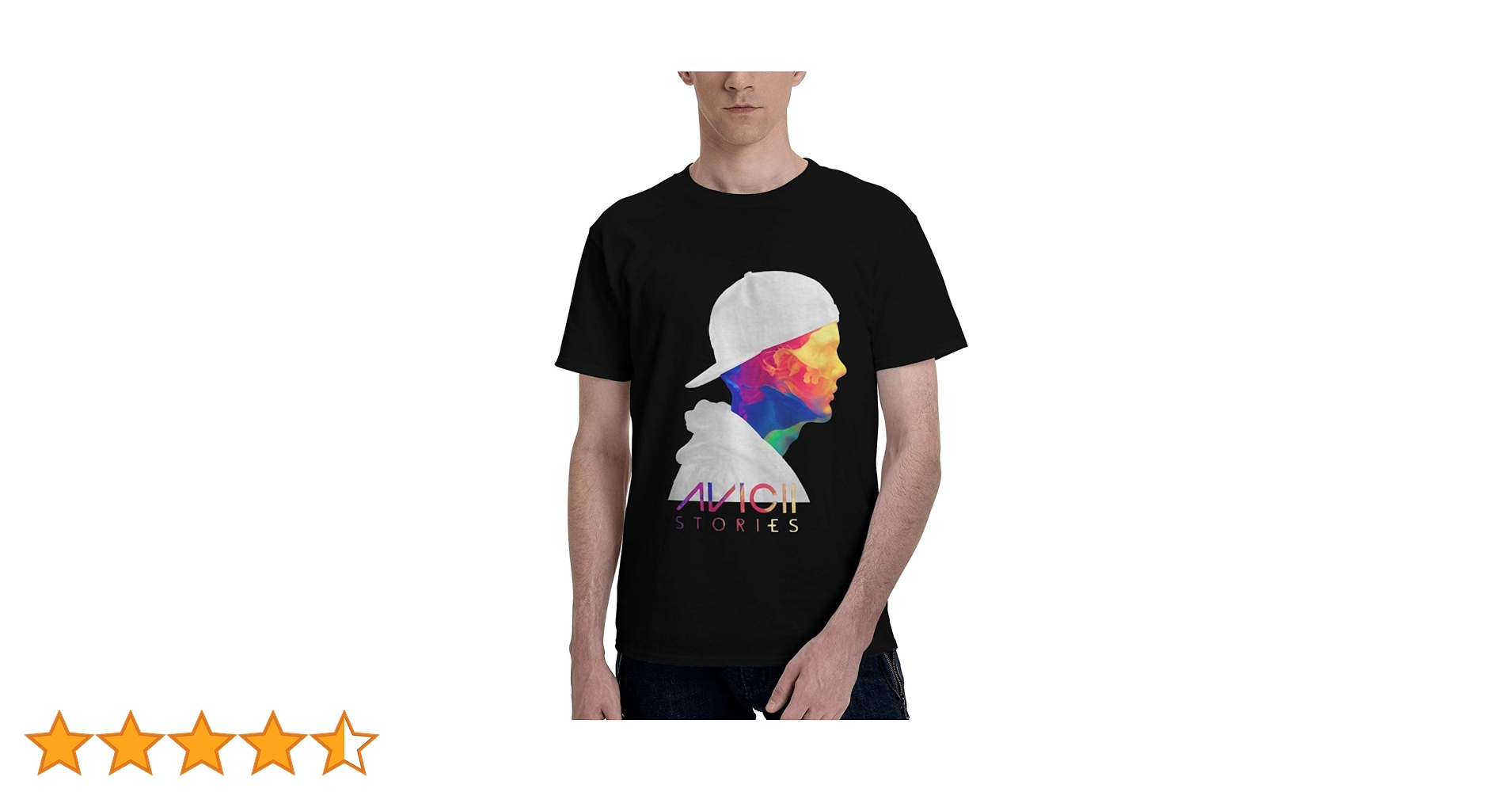 Avicii STORIES Tシャツ XLサイズ ブラック Avicii Avicii STORIES T