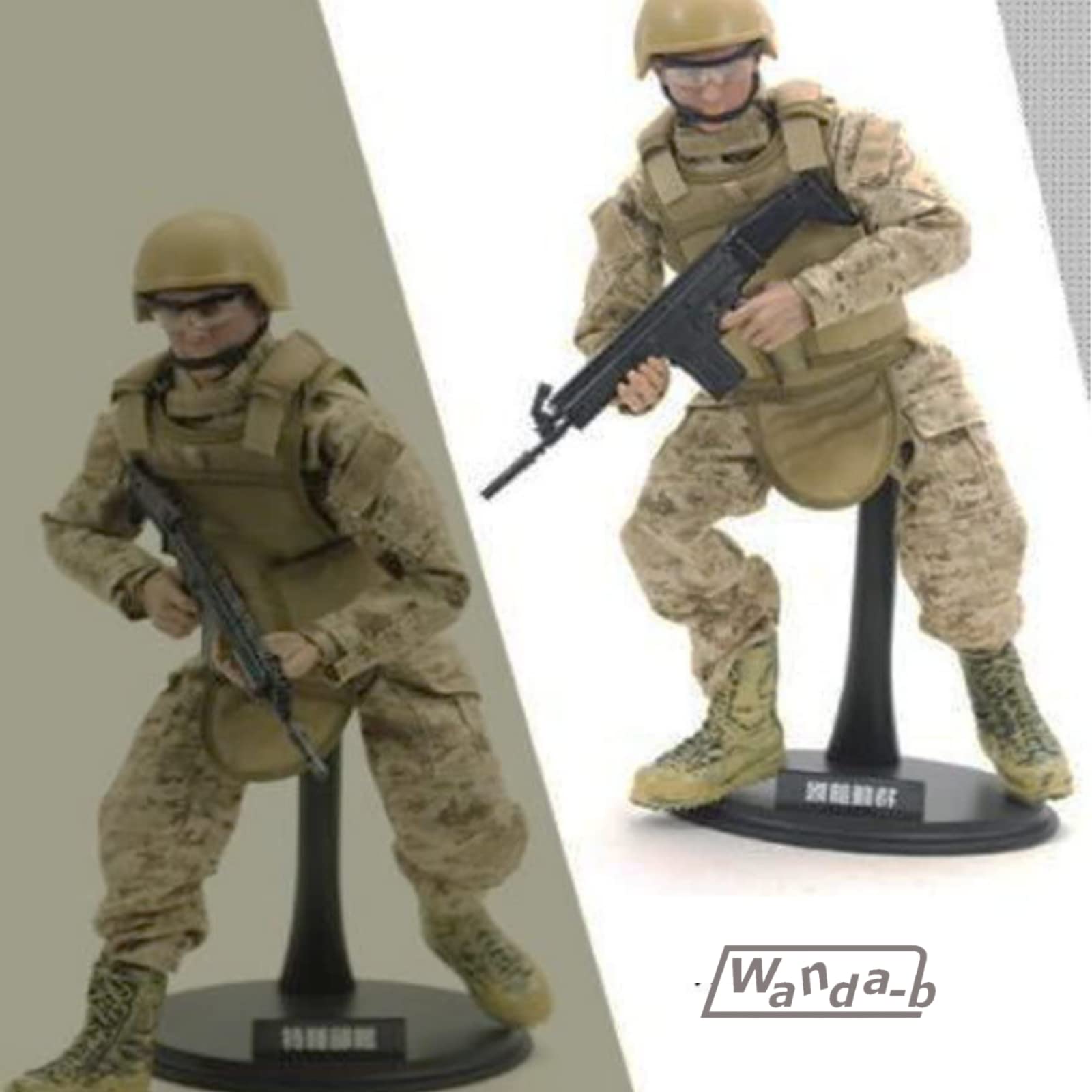 Wanda-b スタンド 台座16個セット 1/6 サイズ ホット トイズ 用 Wanda