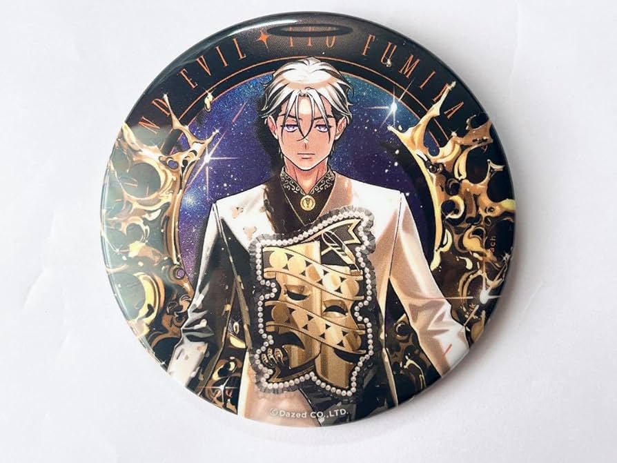 カリスマ さびら 伊藤ふみや 缶バッジ カリスマ 伊藤ふみや 2周年 缶