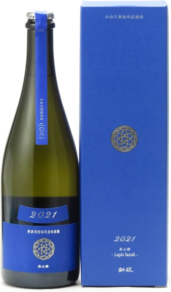 Amazon.co.jp: 新政 純米酒 瑠璃（ラピス) ラストラピス 750ml : 食品