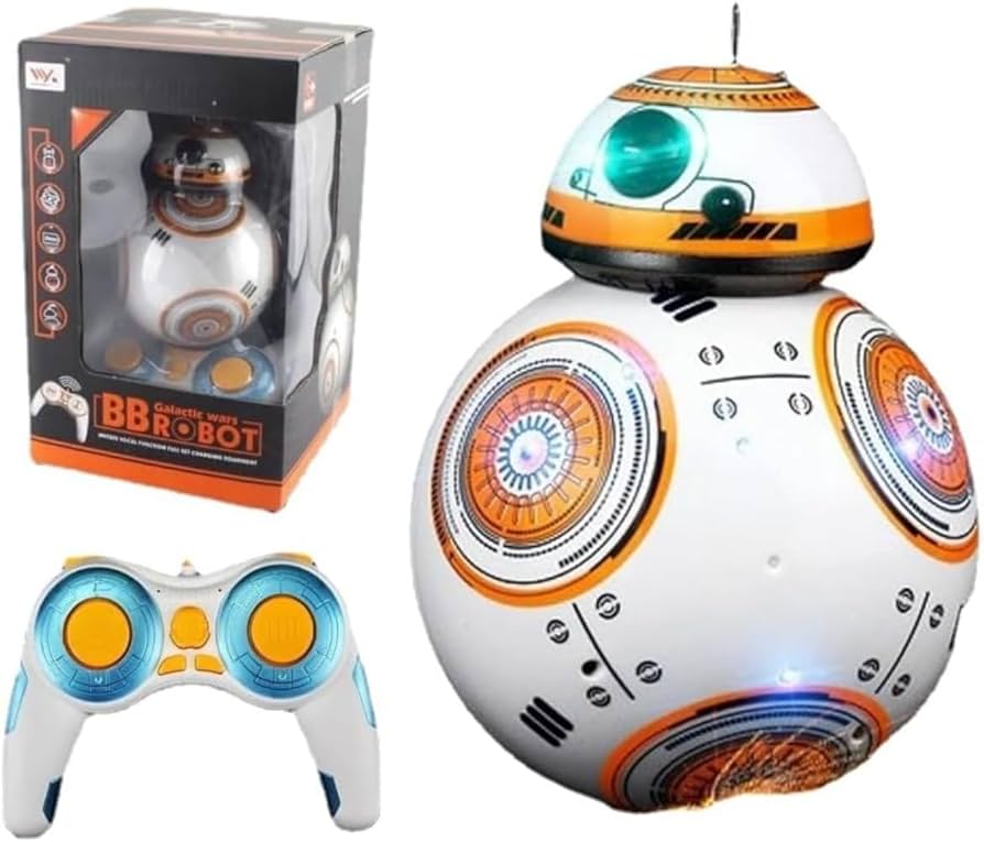 Amazon.co.jp: Pazzfre bb8 ラジコン ラジコン ロボット 磁気