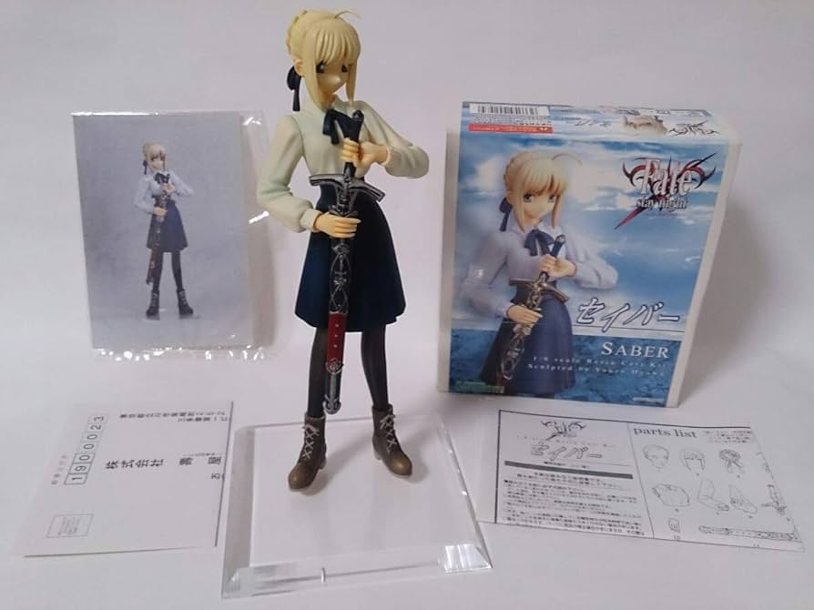 Fate DT&UME Saber A+B版 フィギュアガレージキットスタチュー Fate