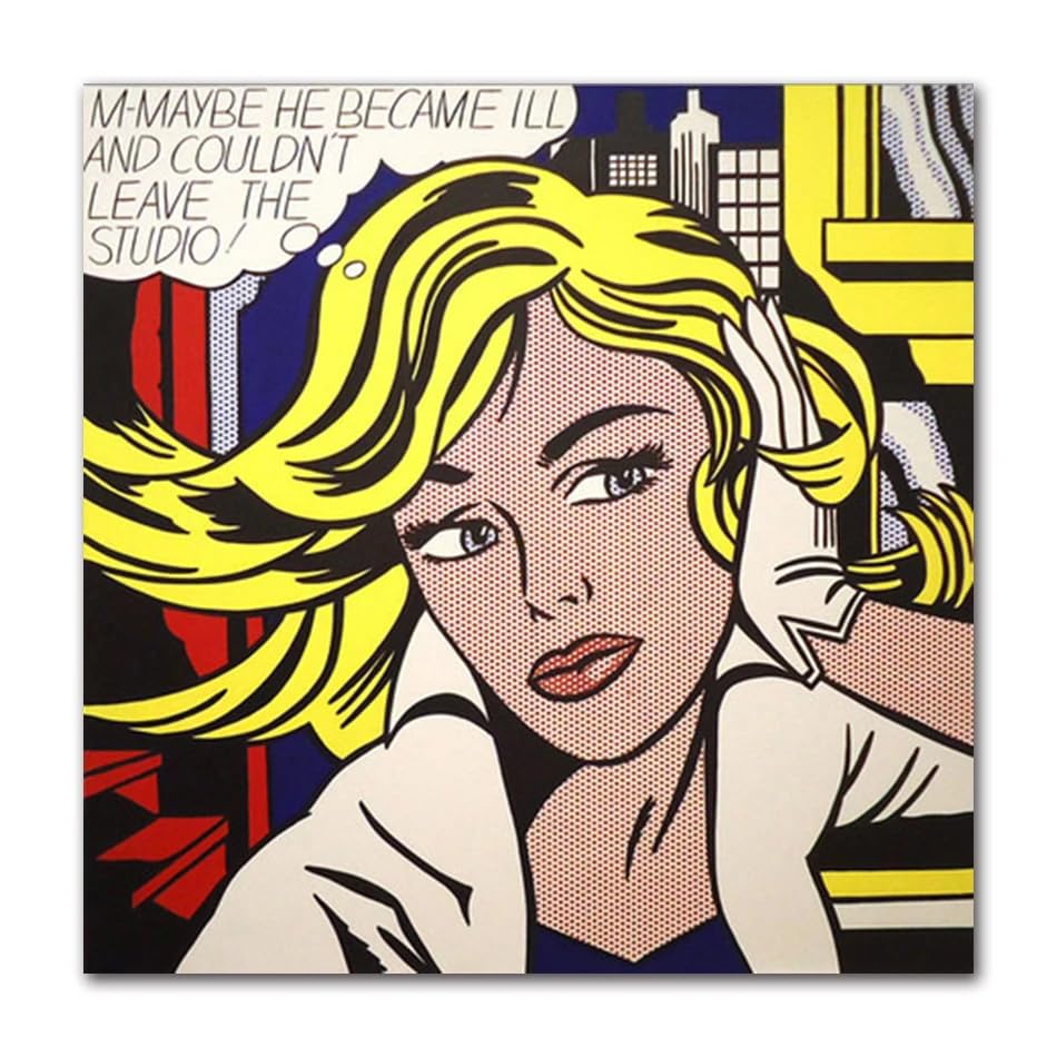 ロイ・リキテンスタイン展 海外ポスター A2サイズ Lichtenstein ロイ