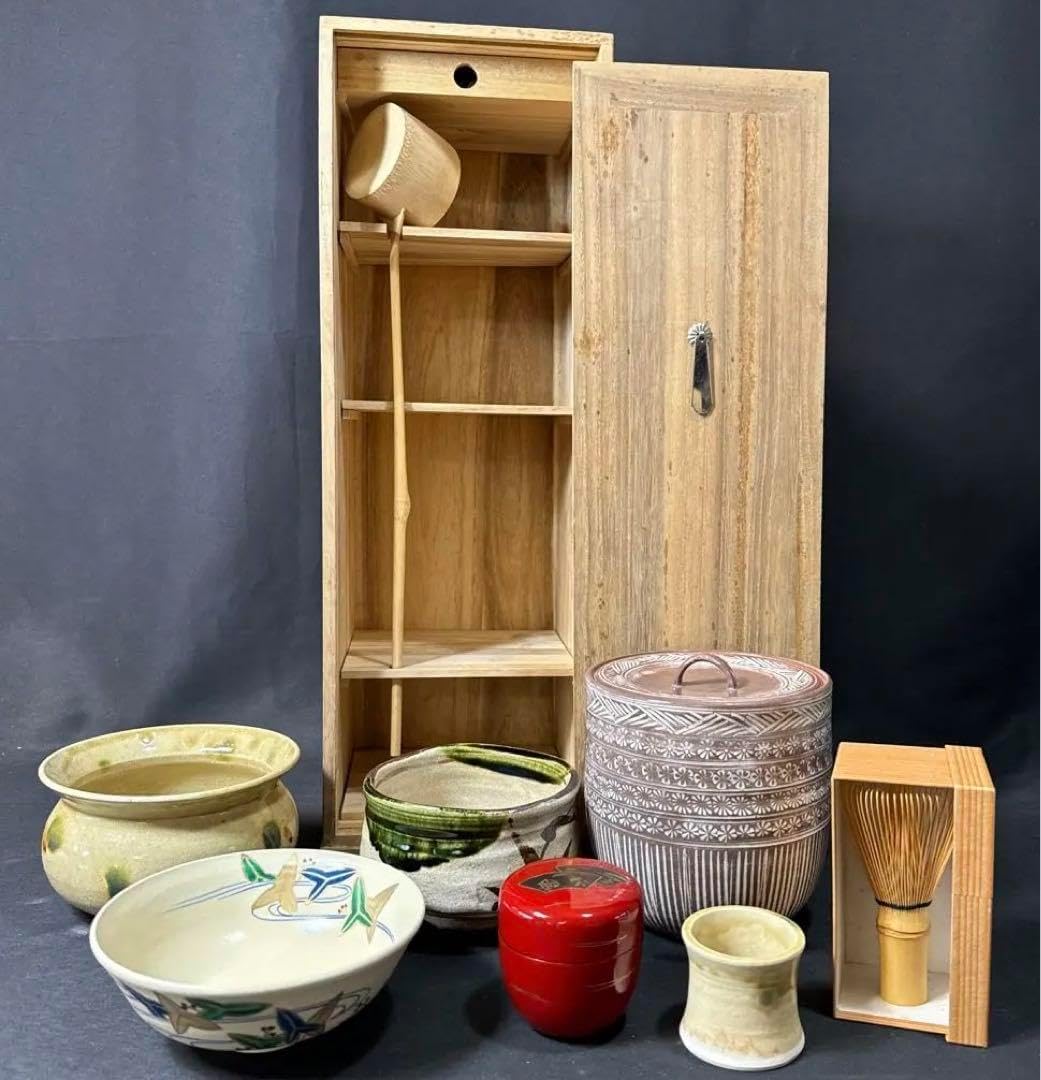 芳香園 抹茶6点セット 抹茶碗 青碧釉茶碗 | すべての商品 - CHATOWA 茶