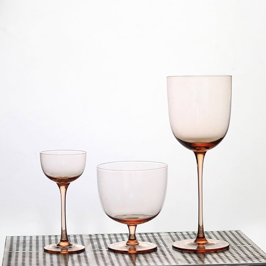 アンティーク カクテルグラス＆ゴブレット＆果実 手刺繍トリム 極薄