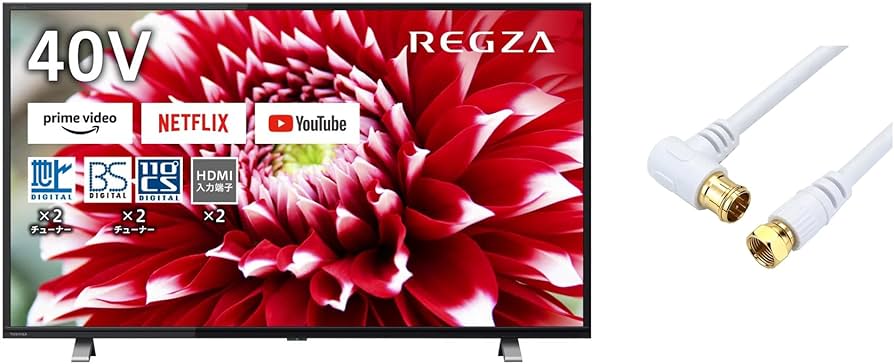 液晶テレビ REGZA(レグザ) 40V34 [フルハイビジョン〕 2023年製