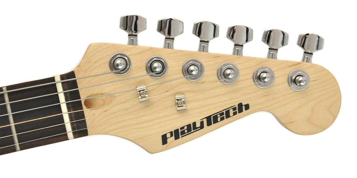 Amazon | PLAYTECH (プレイテック) エレキギター ST025 WHITE 570mm
