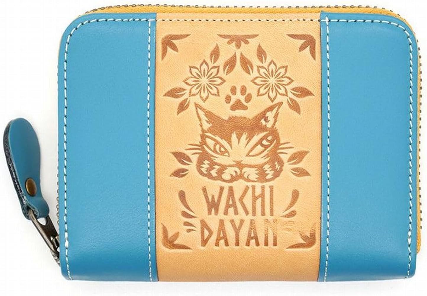 Amazon | [わちふぃーるど] 猫のダヤン ダヤン 本革 メヒコカード財布