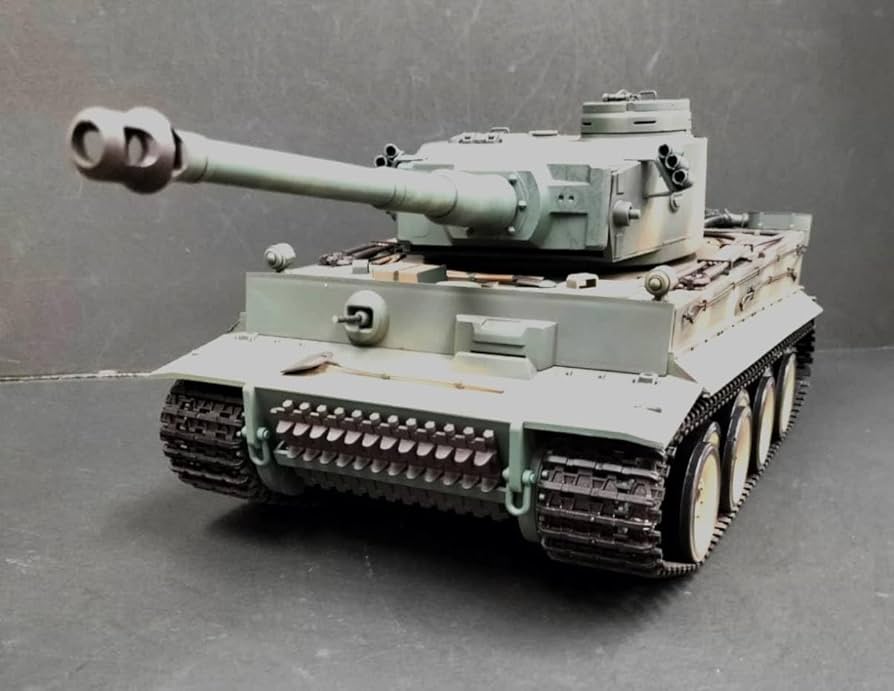 新品1/16フルメタル タイガー 戦車 ラジコン 展示品 【公式通販】