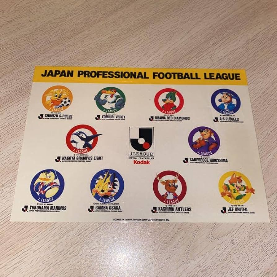Amazon.co.jp: Jリーグ キャラクター シール オリジナル10 : スポーツ