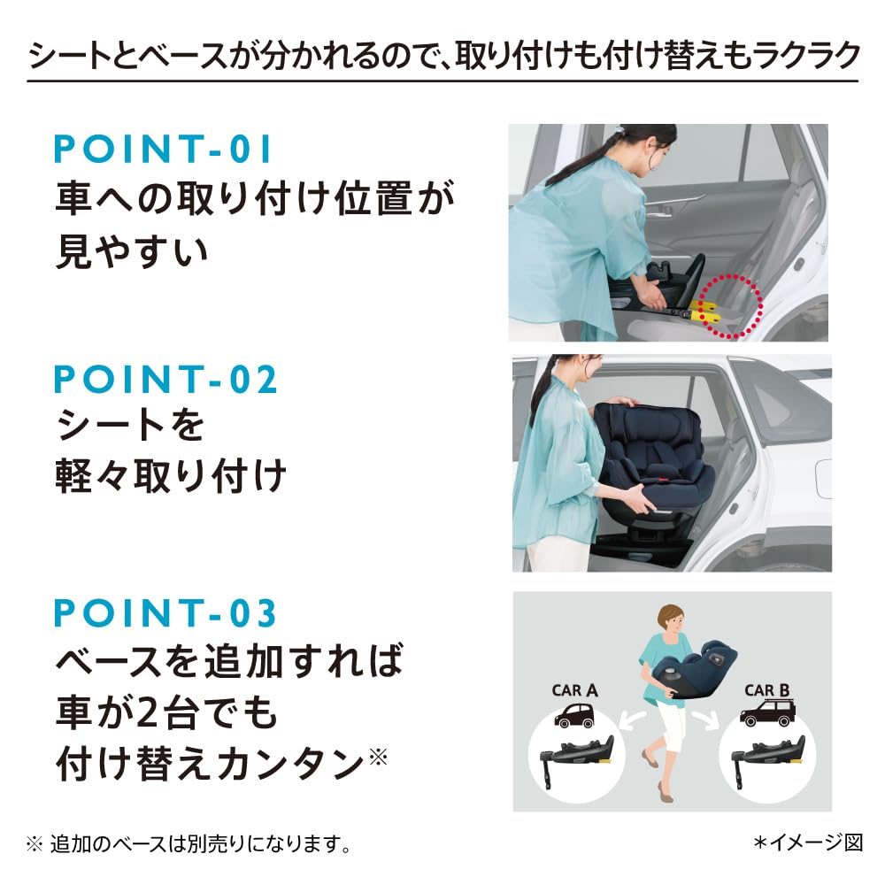 Amazon | Aprica(アップリカ) チャイルドシートオプション ISOFIX固定