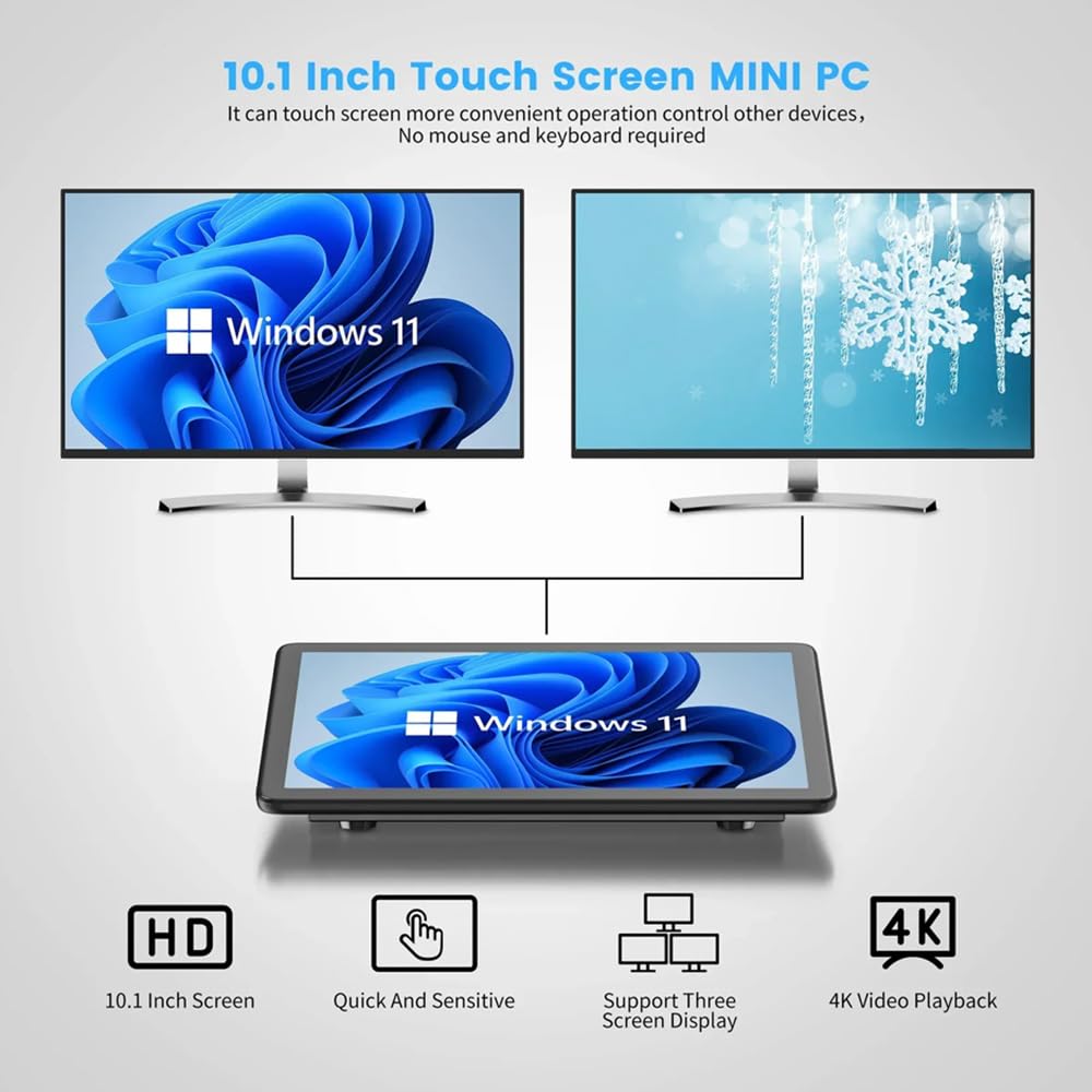 稀少YUNTAB ミニPC 2GB 64GB Win10 バッテリー内蔵 タブレットではない