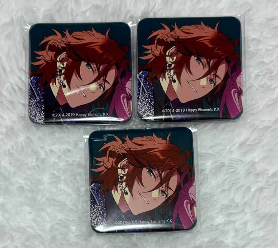 あんスタ シャッフル 缶バッジ 三毛縞斑 あんスタ 三毛縞斑 シャッフル