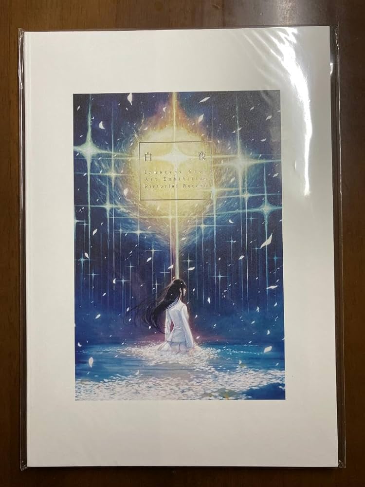 Innocent Grey 画展 白夜 図録 杉菜水姫 直筆サイン入り Amazon.co.jp