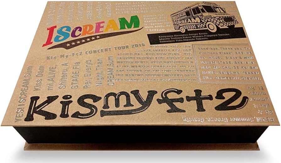 Amazon.co.jp: CONCERT TOUR 2016 I SCREAM(Blu-ray盤) : Kis-My-Ft2: DVD