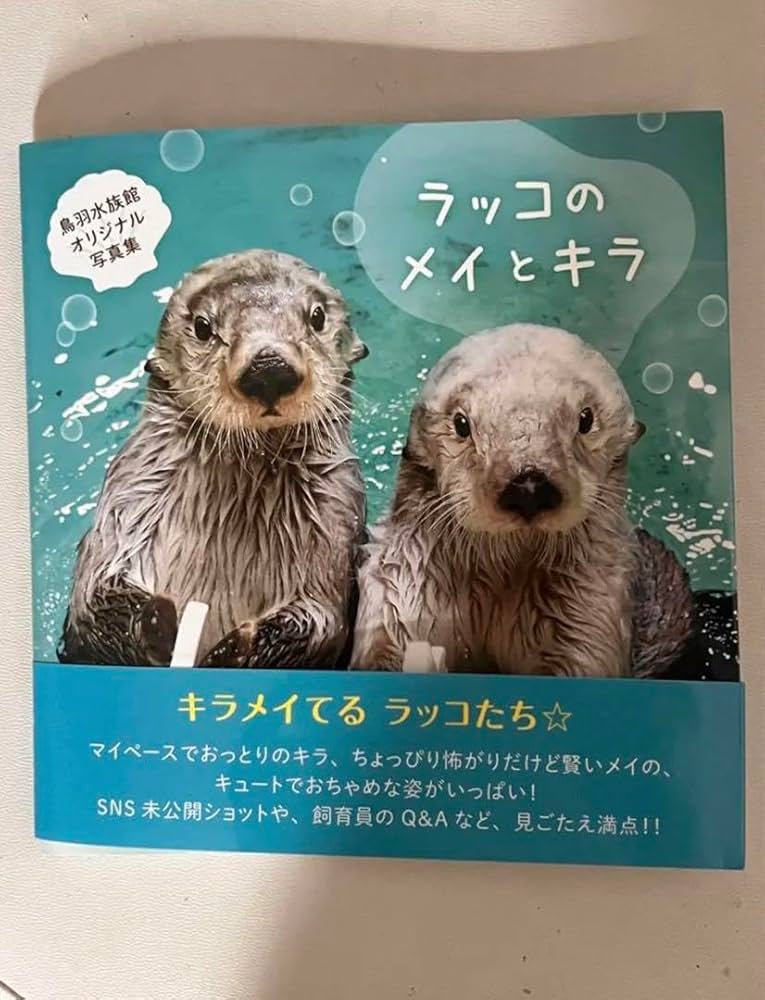 お宝☆ラッコメモリアルBOOK☆ .: 鳥羽水族館 ラッコ 飼育