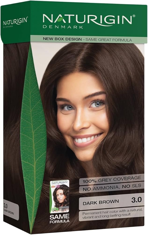 Amazon.com : Naturigin Permanent Hair Color, 3.0 Dark Brown