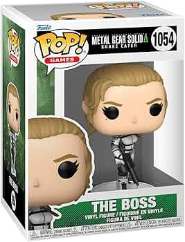 Amazon.com: Funko Pop Games: Metal Gear - The Big Boss - Metal