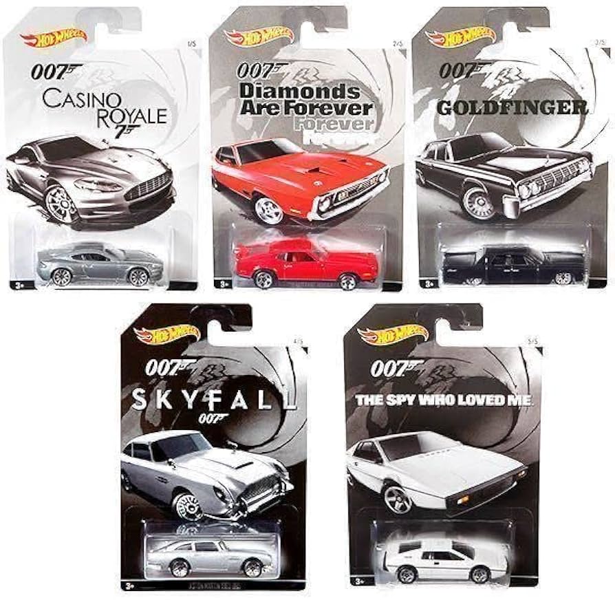 Amazon | HW・007 ボンドカー・ミニカーコレクション 全5種 | ミニカー