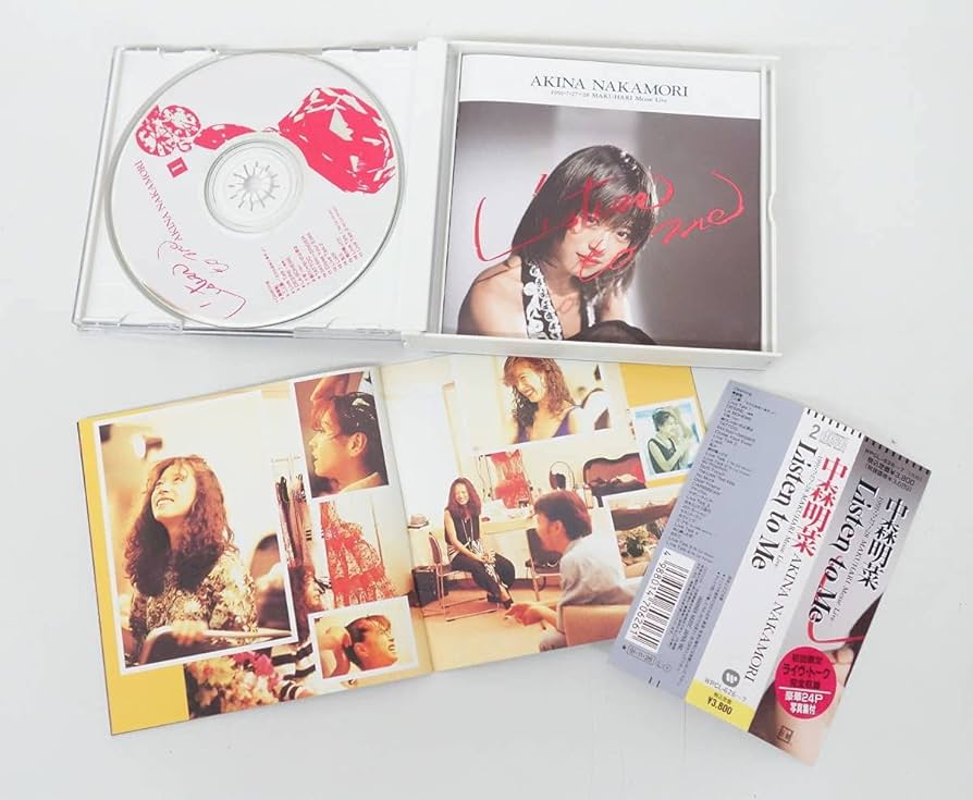 中森明菜 Listen to Me販促グッズ 中森明菜 Listen to Me販促グッズ