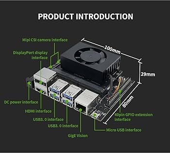 Amazon.com: Jetson Nano Developer Kit 16G eMMC onboard for AI