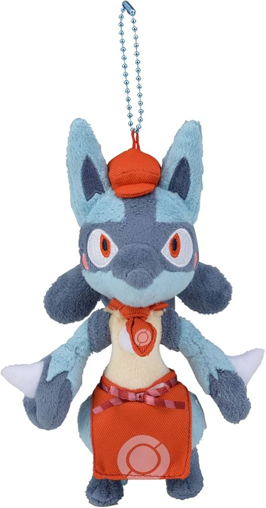 Amazon.co.jp: マスコット Pokemon Cafe Mix ルカリオ 11×11.5×17(H×W