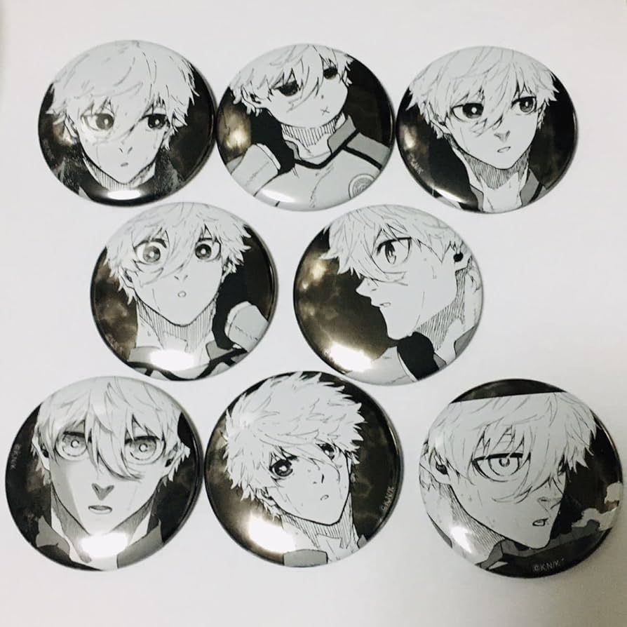 ブルロ展 凪 缶バッジ まとめ売り トレーディング推しキャラバッジ／凪