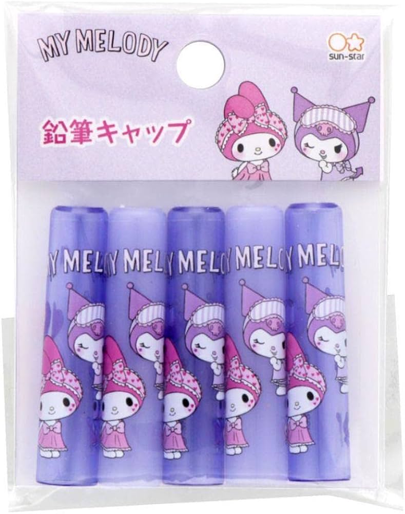 Amazon.co.jp: マイメロディ[鉛筆キャップ]えんぴつカバー 5本セット