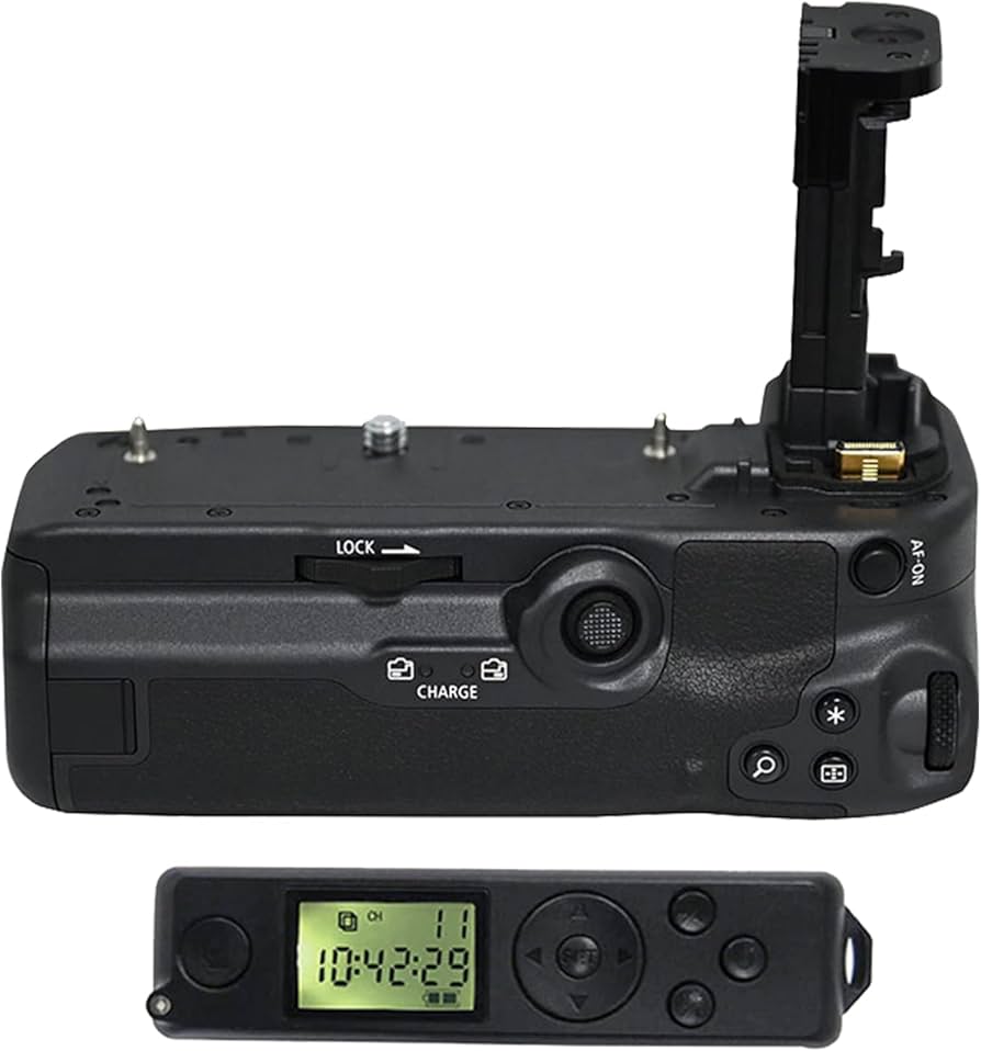 Amazon | Raeisusp BG-R10 縦型バッテリーグリップ と 2.4Gワイヤレス