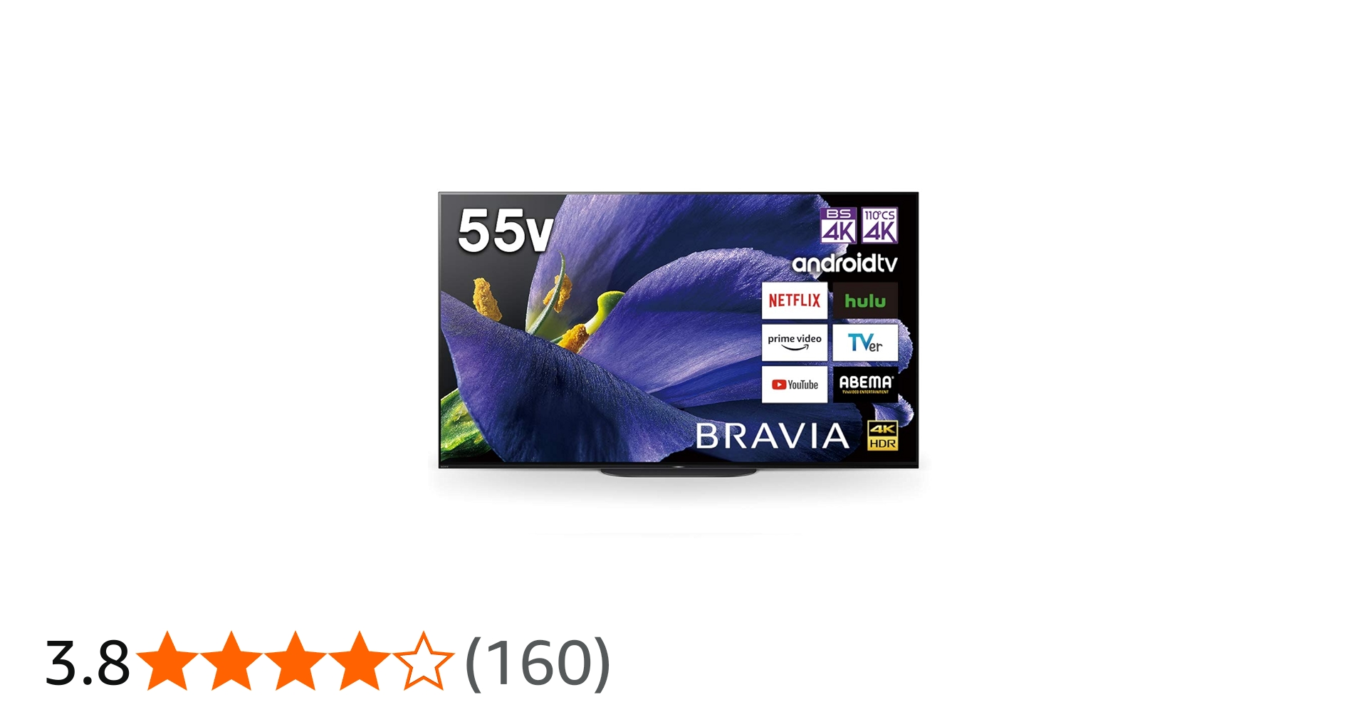 Amazon.co.jp: ソニー 55V型 有機EL テレビ ブラビア KJ-55A9G 4K