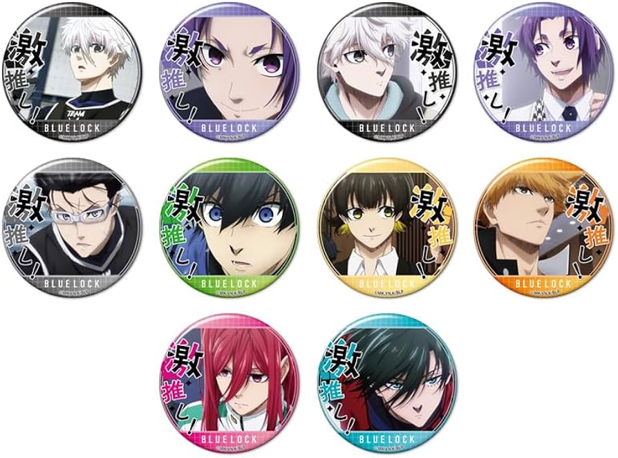 冴 and Gallery 缶バッジ 50点 TVアニメ『ブルーロック』× and GALLERY