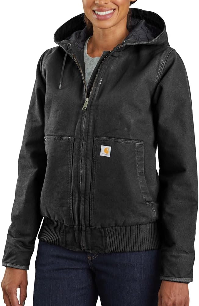 M] Carhartt WJ130 BLK アクティブジャケット￼