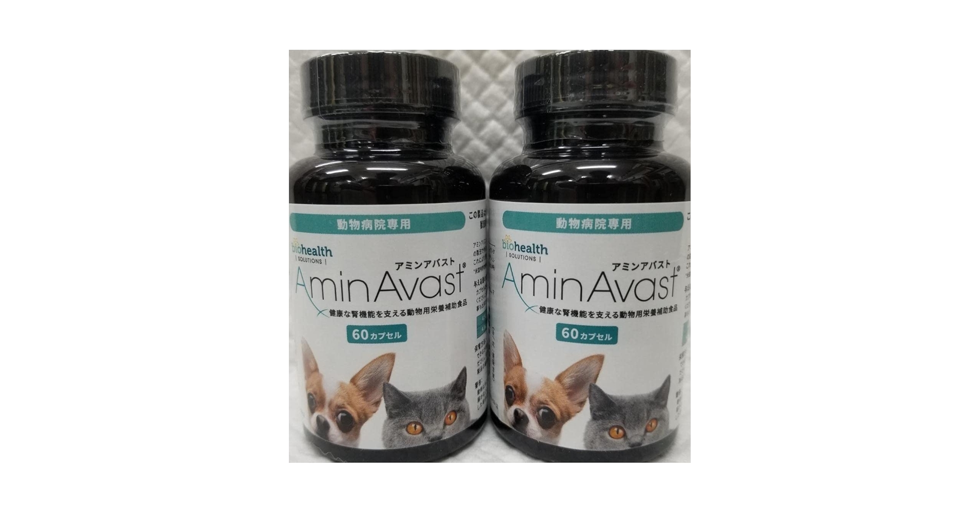 アミンアバスト 300mg 猫・小型犬用 60カプセル×3本 販売 アミン
